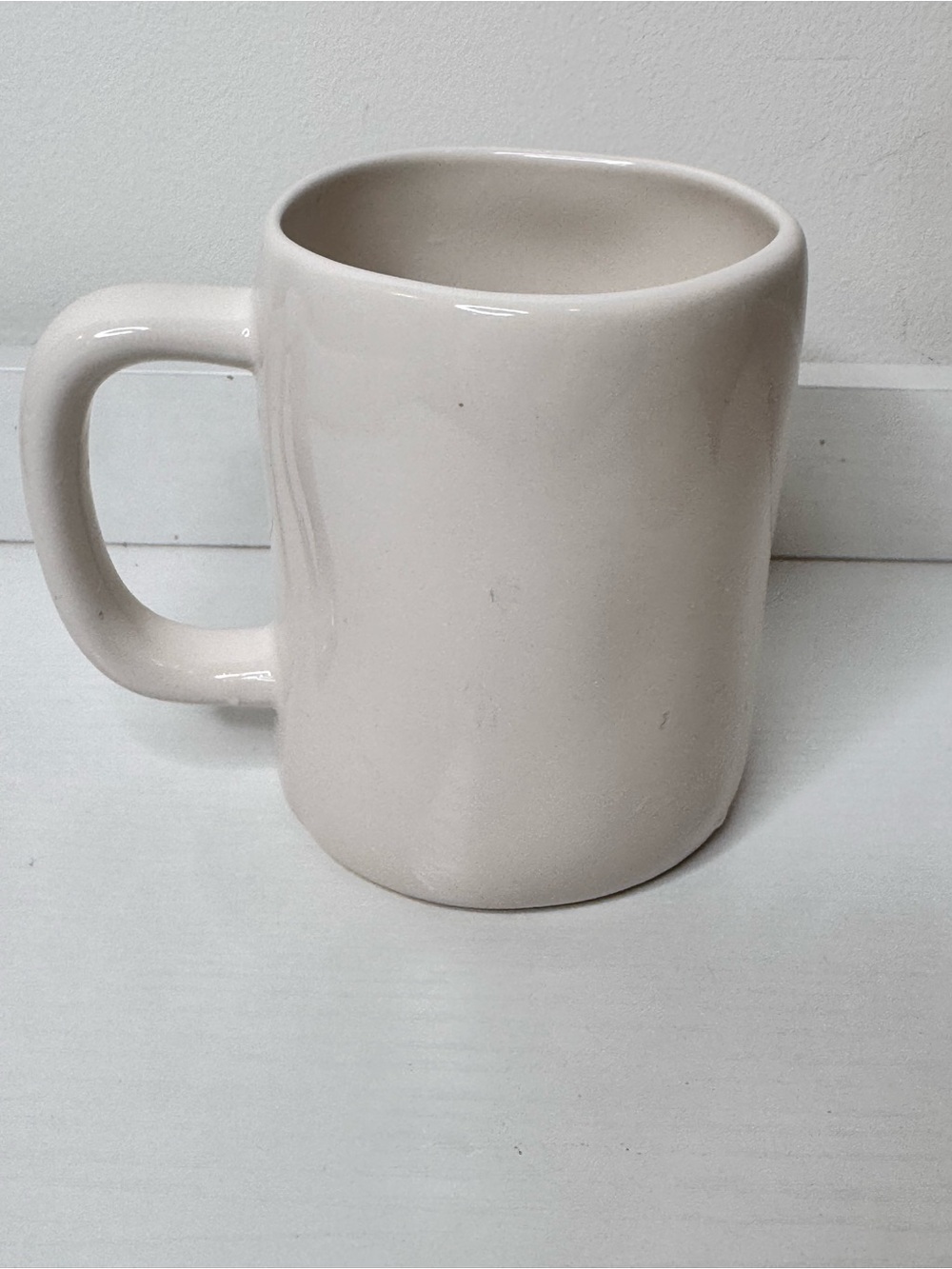 Be Mine Rae Dunn Heart Balloon White Ceramic Mug - Picture 3 of 4